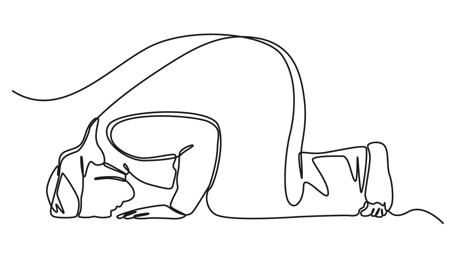 postración en la oración